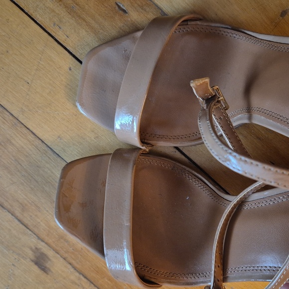 Asos nude stiletto open toe heels - Picture 4 of 7